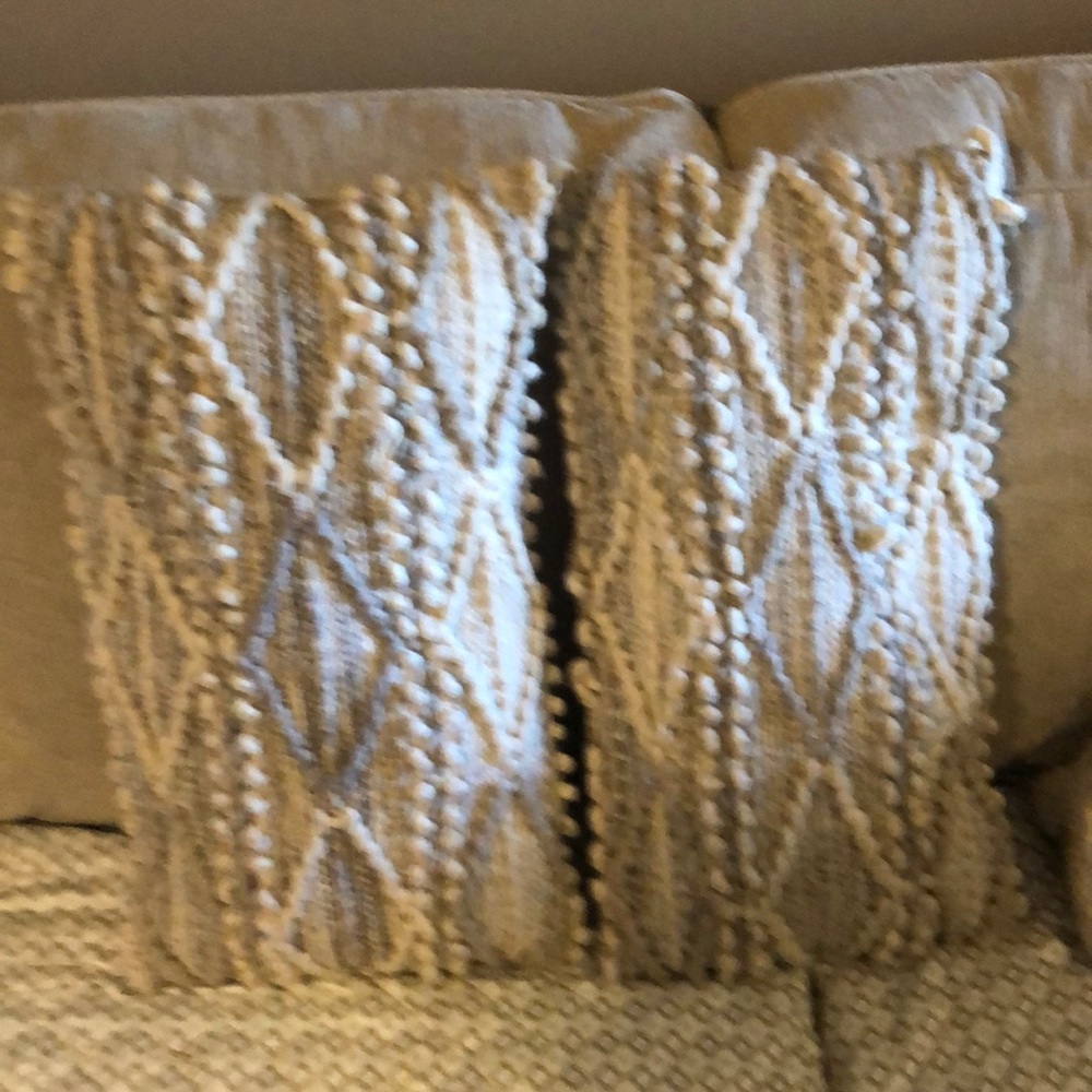Throw pillows